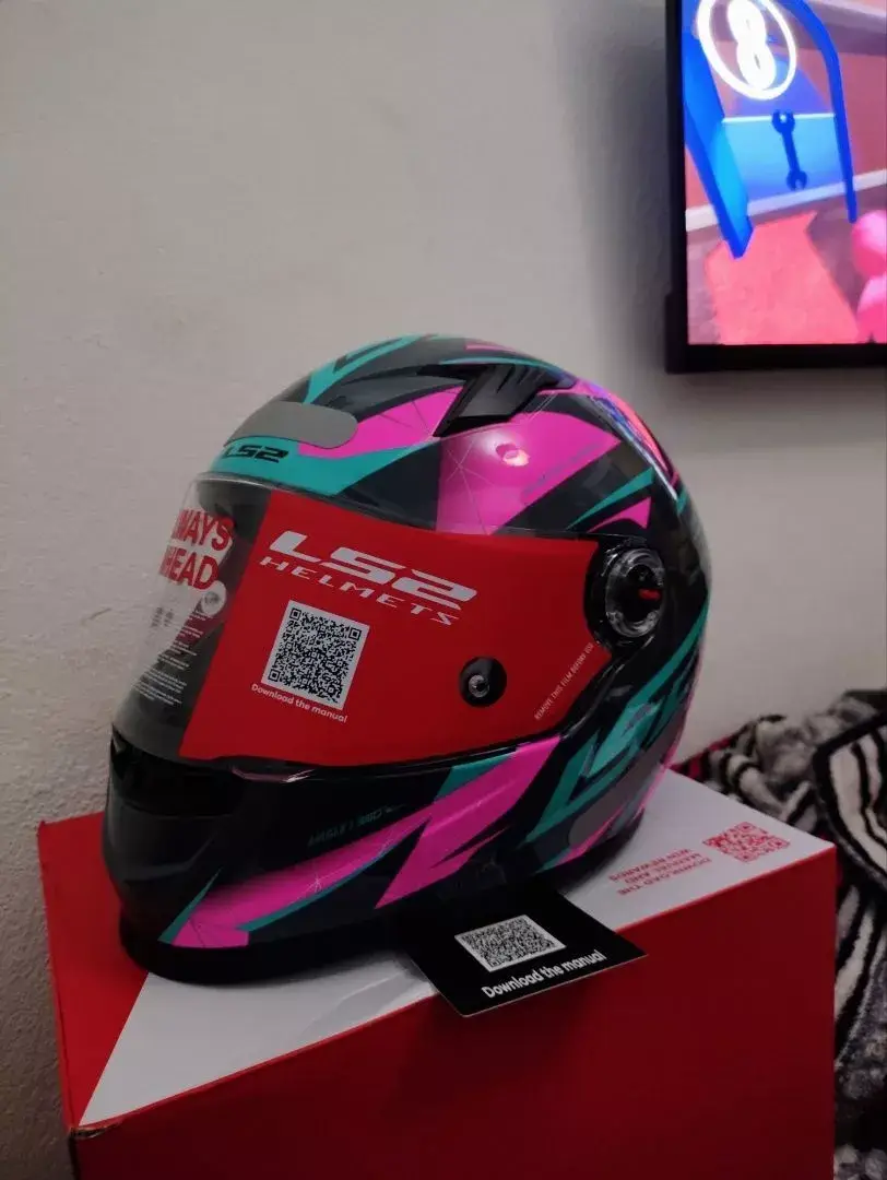 Foto do capacete